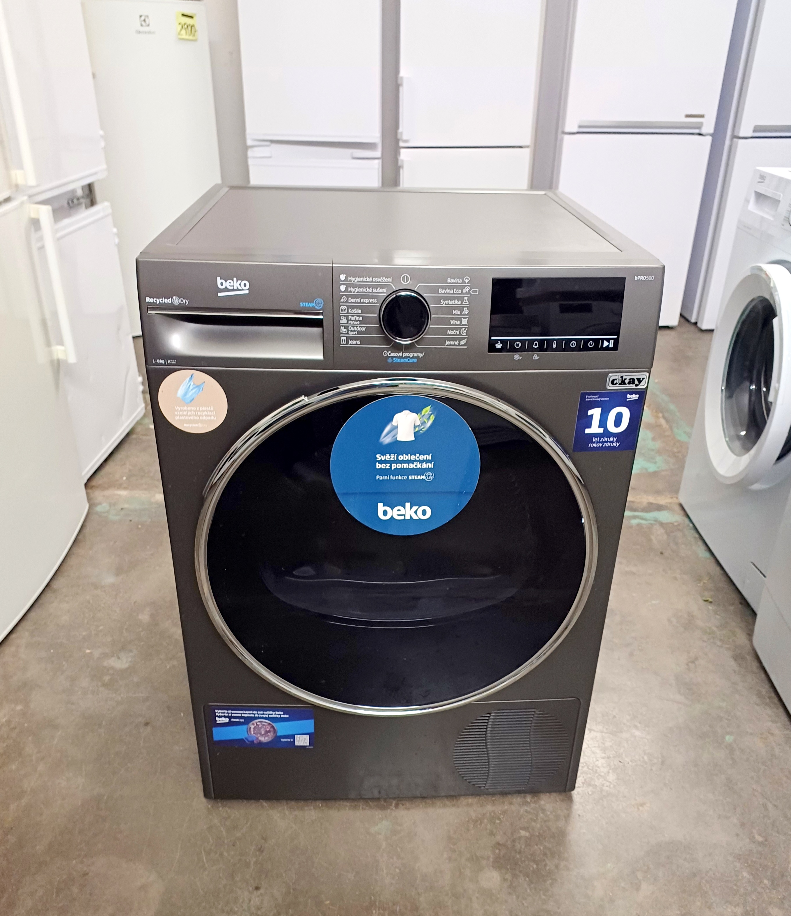 Sušička Beko A+++8 kg B5T682530MCSHBC