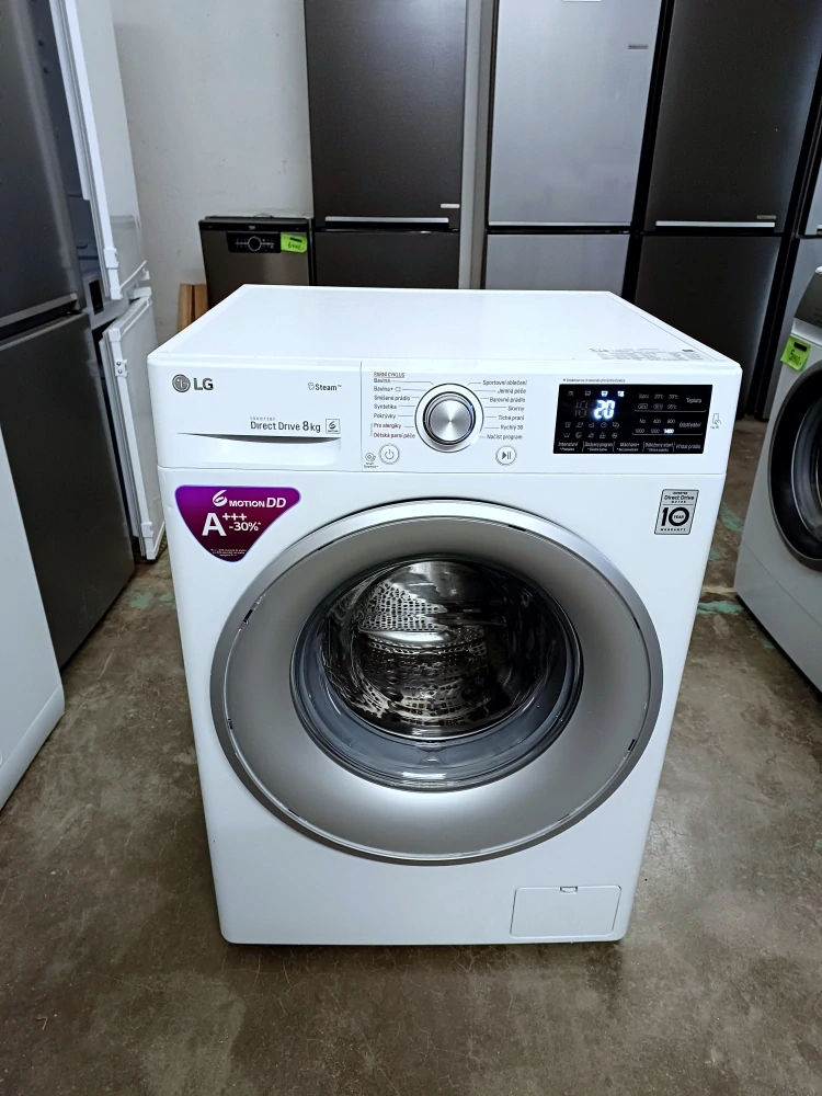 Pračka LG 8 kg A+++ 1400 ot./min. ZÁRUKA