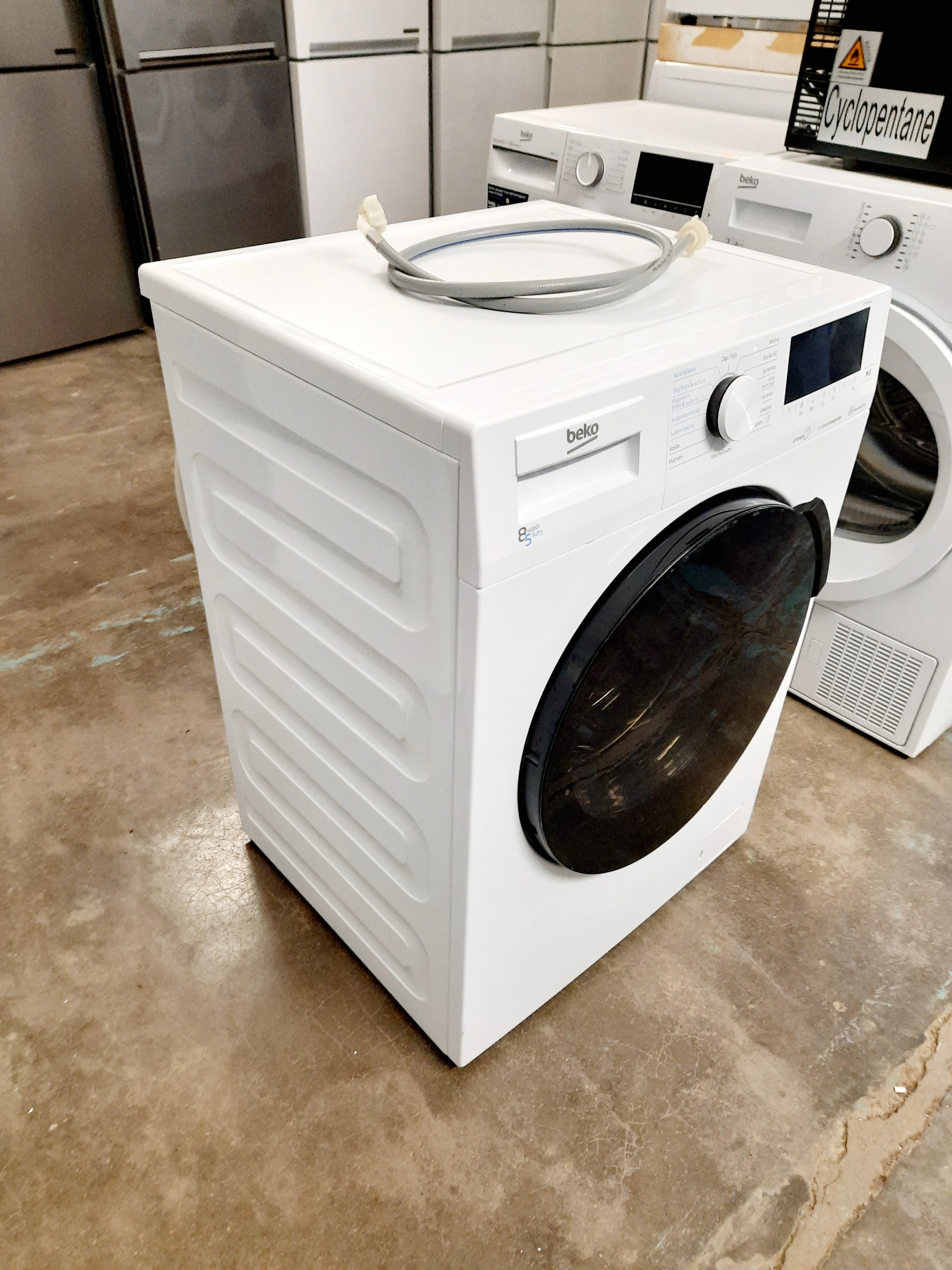 Pračka+sušička BEKO 8 kg, 1400 ot/min  