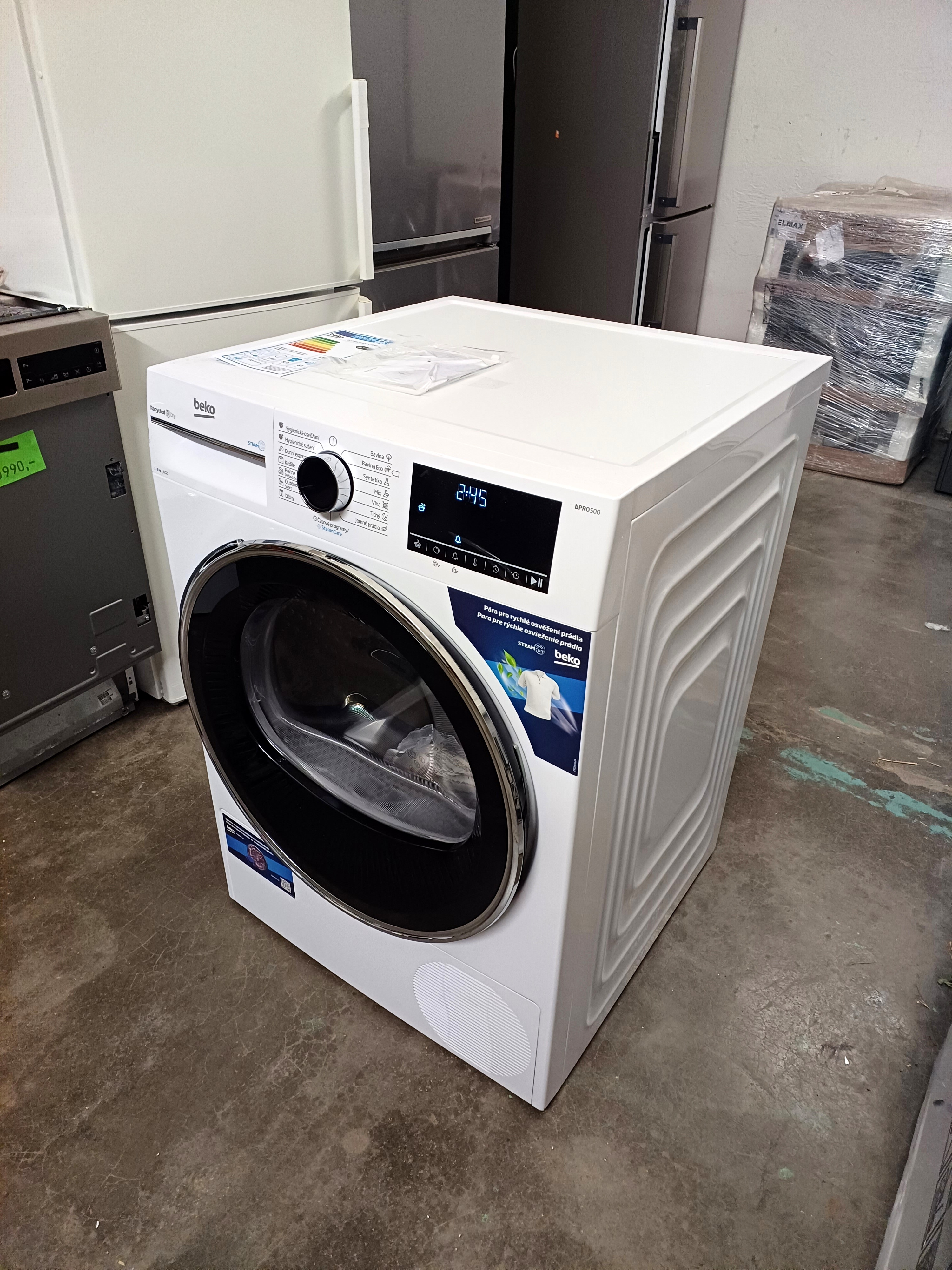 Sušička Beko A+++8 kg  B3T682590WSCHBC