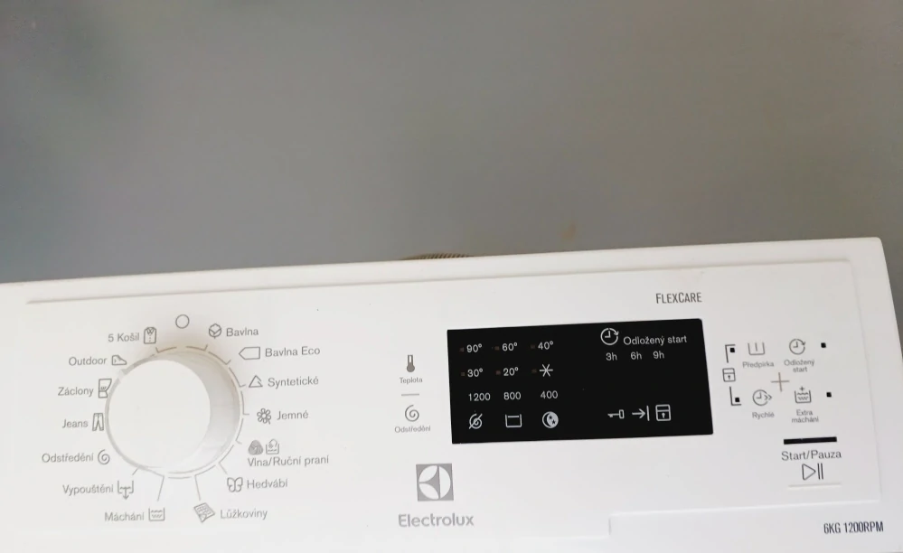 Pračka ELECTROLUX 6 kg, 1200 ot/min, ZÁRUKA