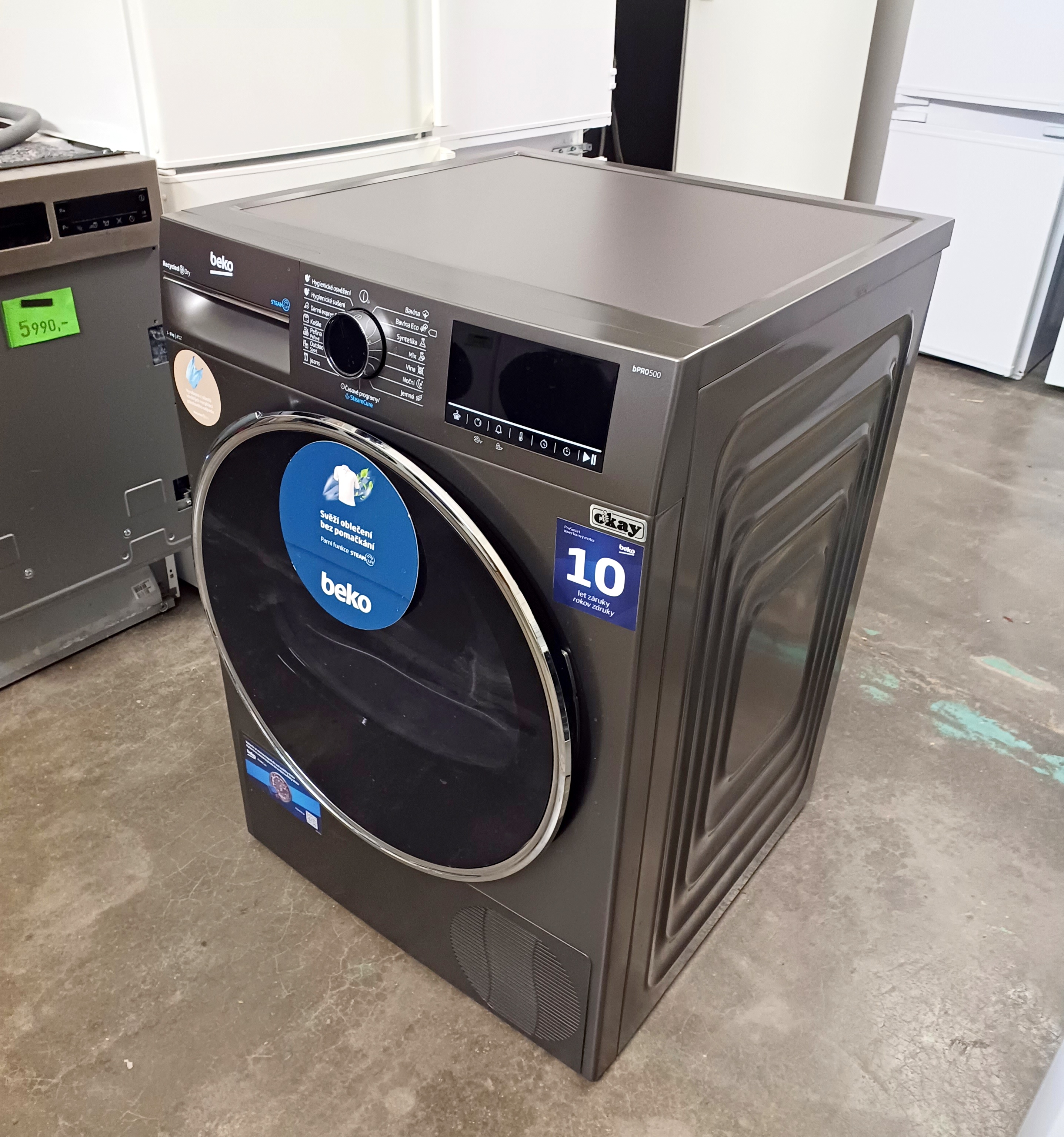 Sušička Beko A+++8 kg B5T682530MCSHBC