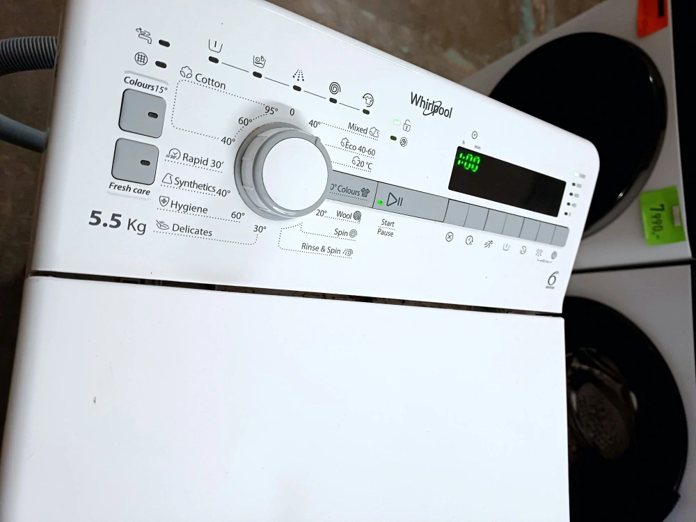 Pračka Whirlpool A++ 5,5 kg 1000 ot./min. ZÁRUKA