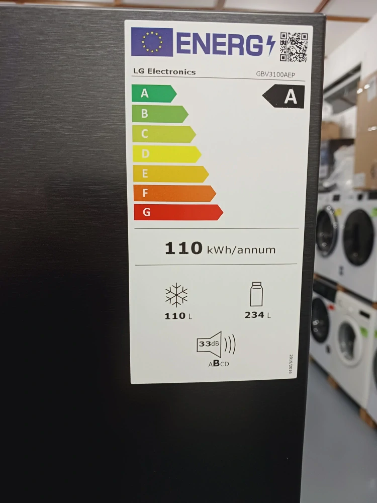 Lednice LG 186 cm, NoFrost ZÁRUKA GBV3100AEP