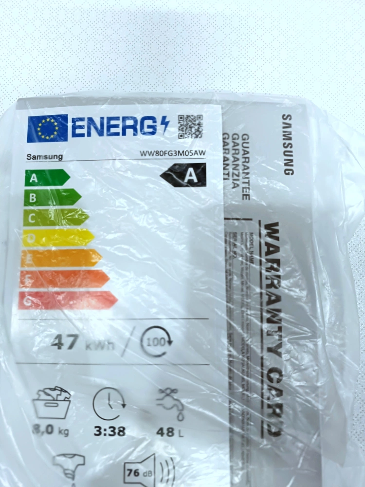 Pračka SAMSUNG 8 kg 1200 ot. slim, ZÁRUKA