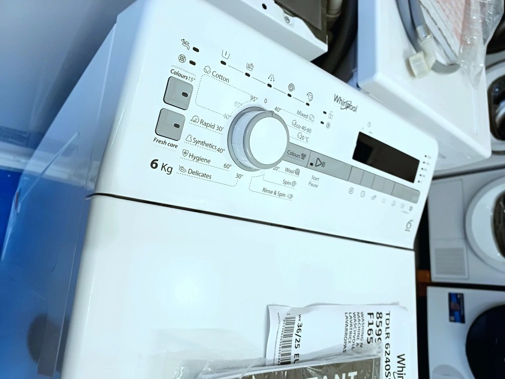 Pračka WHIRLPOOL 6 kg, 1200 ot. ZÁRUKA