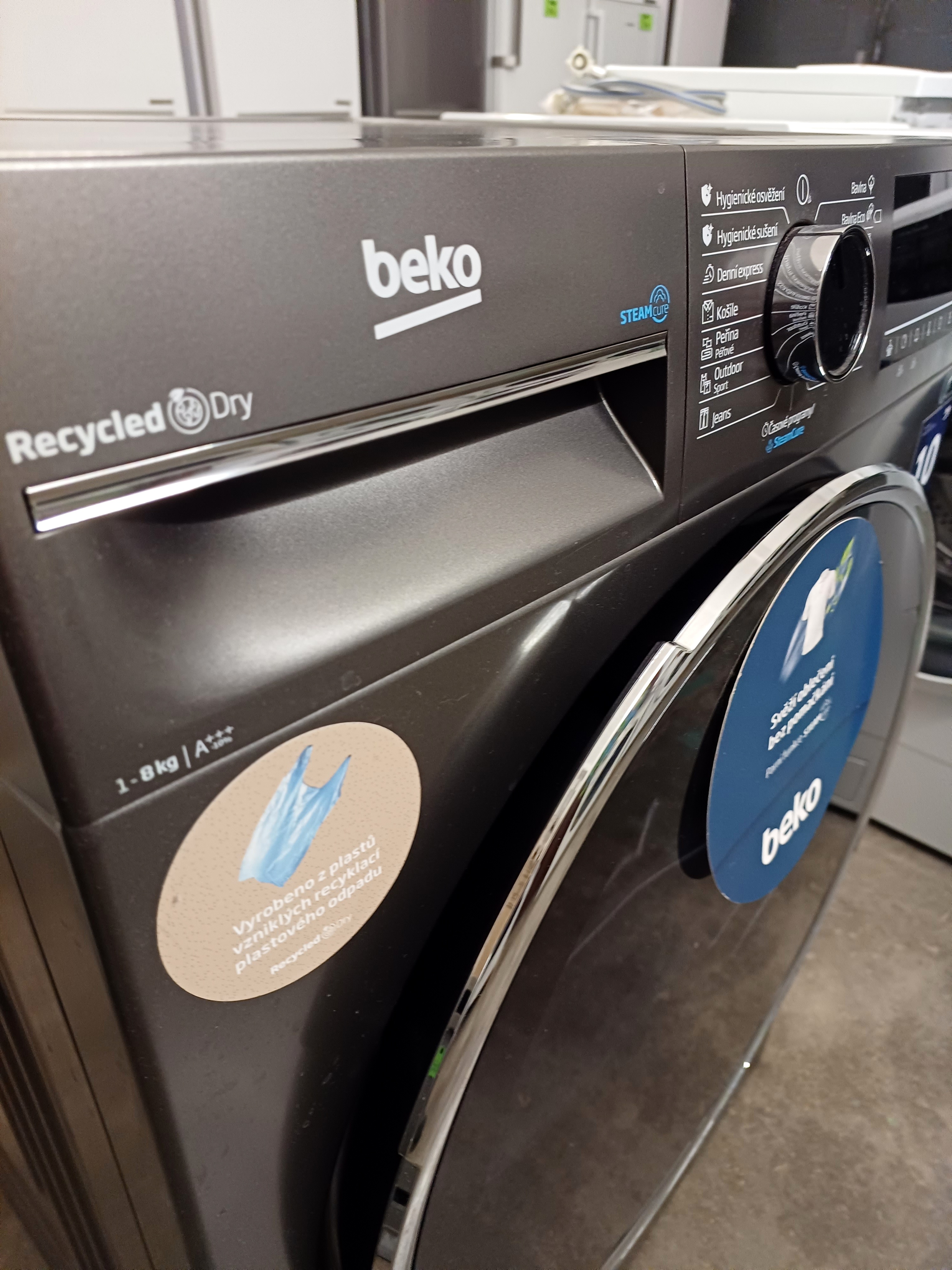 Sušička Beko A+++8 kg B5T682530MCSHBC