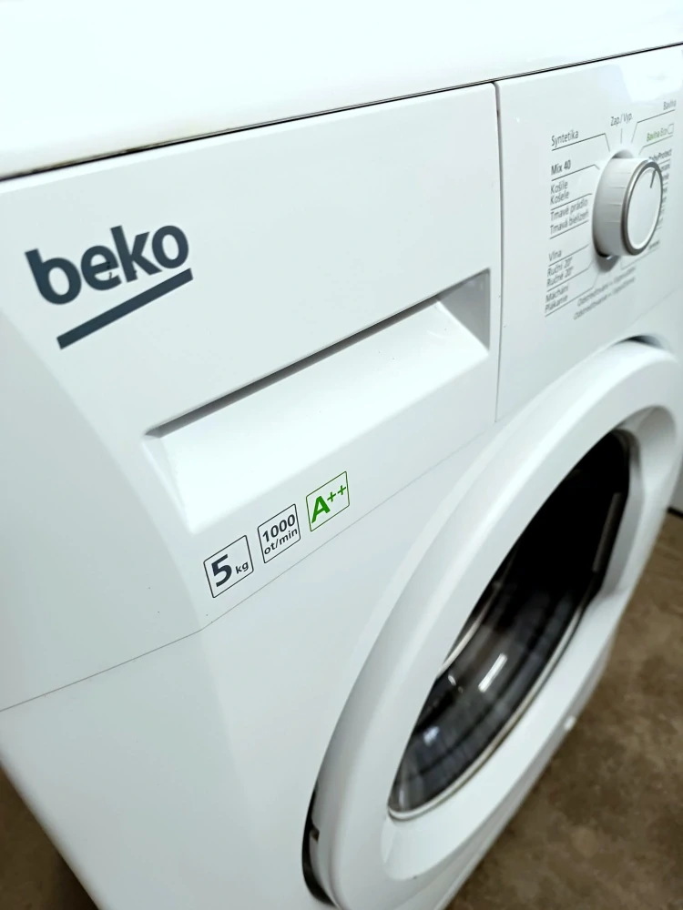 Pračka BEKO A++ 5 kg 1000 ot./min. slim, ZÁRUKA