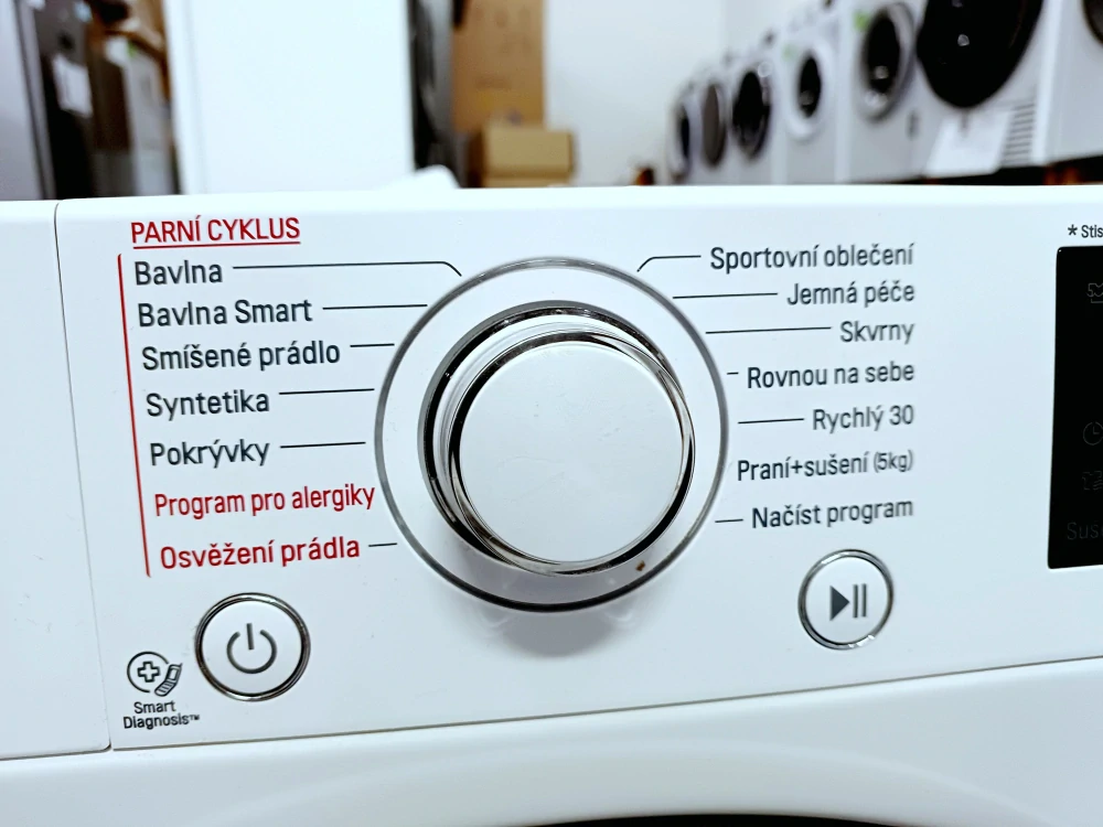 Pračka+sušička LG 8 Kg, 1400 ot. ZÁRUKA