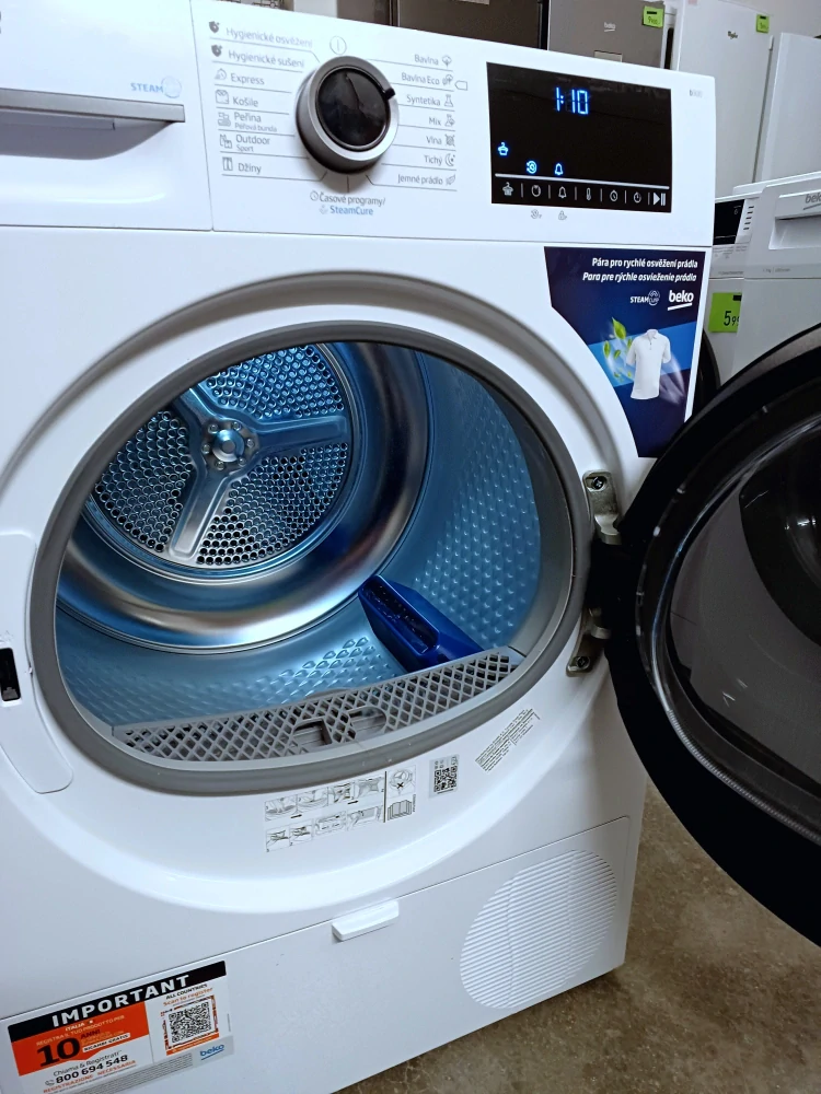 Sušička BEKO A+++ 8 kg, BM3T4824WC ZÁRUKA